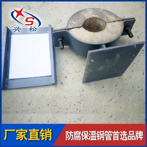 尼木縣蒸汽管道蛭石隔熱管托大型實體企業